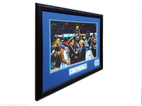 North Carolina Tar Heels National Champions 2017 Season 16 x 20 inch custom framed picture