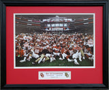 Oklahoma Sooners 2019 Big 12 Champions Custom Framed Picture