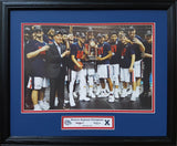 Gonzaga University Men's Basketball 2017 Western Regional Champions Custom Framed Picture