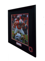 Ohio State Buckeyes vs Michigan 2012 Rivalry Michigan Sucks Zach Boren 16 x 20 inch custom framed picture